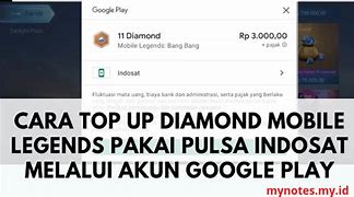 Cara Menggunakan Gopay Untuk Top Up Mobile Legend Pakai Saldo Google Play